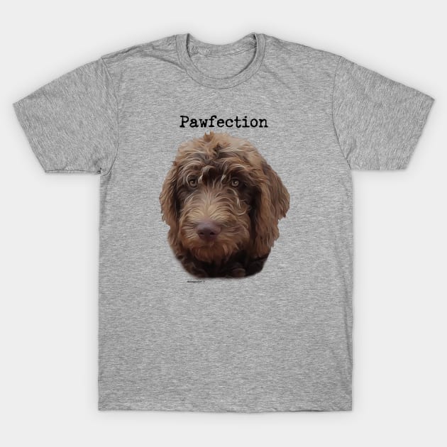 Pawsome Dog T-Shirt by WoofnDoodle 